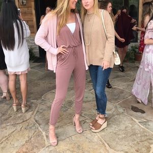 Mauve jumpsuit